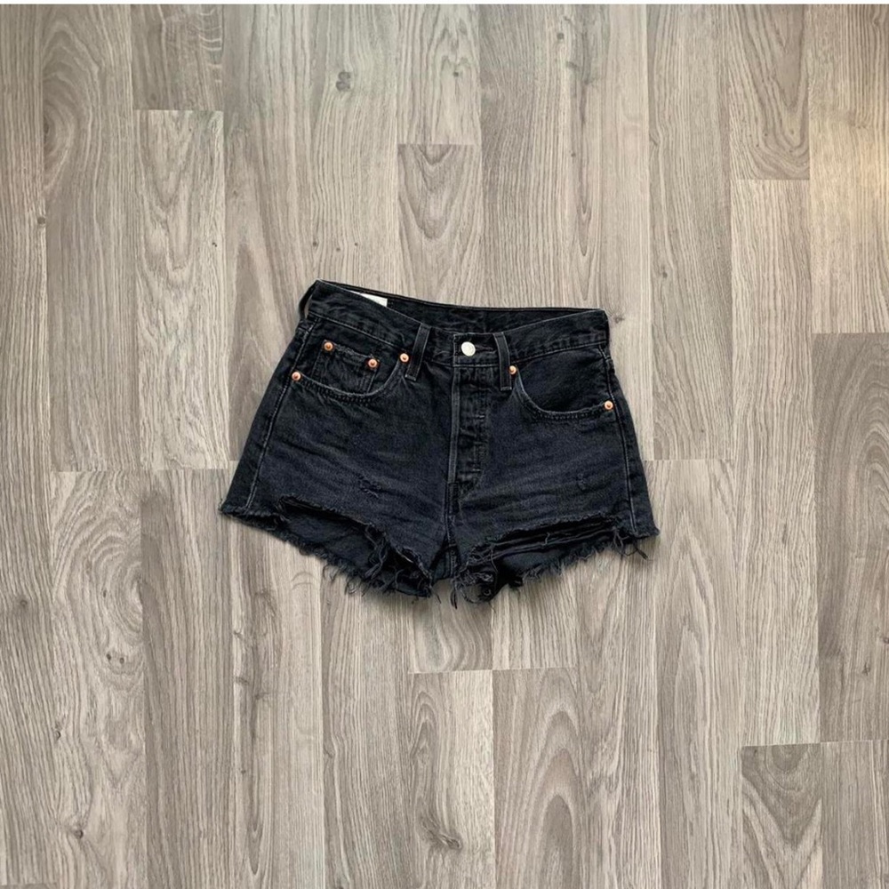 Levi’s 501 Distressed Original Denim Shorts